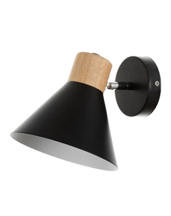 Бра «Ресто» Е27 40 Вт черный 18×11×17.5 см Bayerlux