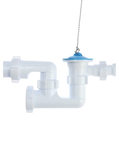 Сифон для ванны «АНИ Пласт» E255, регулируемый с выпуском, перелив 1 1/2", гибкая труба Ани пласт