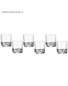 Набор низких стаканов Luna, 368 мл, 6 шт Pasabahce