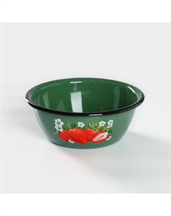 Миска эмалированная «Ассорти», 1.5 л, цвет и рисунок МИКС Стальэмаль