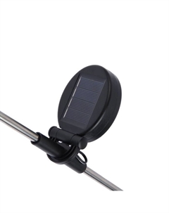 Садовый светильник «Клубок», уличный, на солнечной батарее, 70 см, 1 LED, свечение белое Luazon lighting