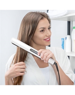 Выпрямитель для волос Hoco HP41, керамическое покрытие с турмалином, белый
