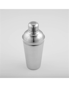 Шейкер, 500 мл, нержавеющая сталь, хромированный Доляна