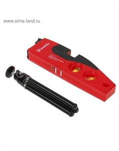 Уровень лазерный, 180 мм, 220 мм штатив, 4 глазка Matrix