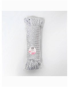 Шнур витой, d=8 мм, 10±1 м, цвет серебряный Арт узор