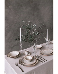 Тарелка Vintage, d=19 см, фарфор, серая Magistro