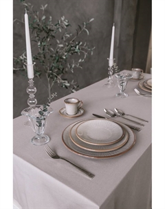 Тарелка Astral. d=21.6 см, фарфор, серая Magistro