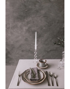 Тарелка Vintage, d=27 см, фарфор, серая Magistro