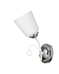 Бра 2452/1 E27 12 Вт бело-хромовый Bayerlux