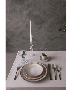 Тарелка Astral d=18 см, фарфор, серая Magistro