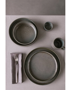 Кружка Shadow, 270 мл, 15.5×7.6×8.5 см, фарфор, серая Magistro