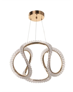 Люстра потолочный Stefanie, 48 Вт, LEd, 4000-6000К, золото, 43×43×30 см Bayerlux