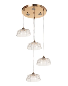 Люстра потолочный Tanja, 28 Вт, LEd, 4000-6000К, золото, 63×41×42 см Bayerlux