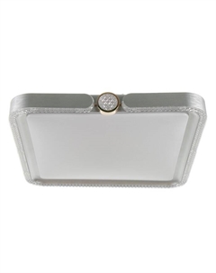 Люстра «Маркиза» LED 80 Вт 3000-6000К ПДУ серый 50×50×8 см Bayerlux