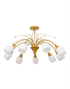 Люстра «Федерика» 9хЕ14 40 Вт золото шампань 85×85×40 см Bayerlux