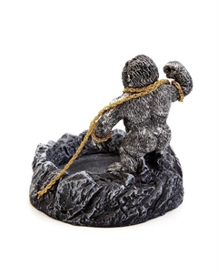 Пепельница для дома«Кинг Конг», для сигарет и стиков, 14.5×14.7×14.6 см Сима-ленд