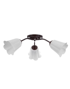 Люстра «Онлайн» 3×15 Вт Е27 МОДЕЛЬ: BR=00217 венге/белый Bayerlux