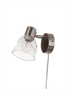 Бра настенное «Гелла», 1хЕ14, 40 Вт, хром, 18×9×14 см Bayerlux