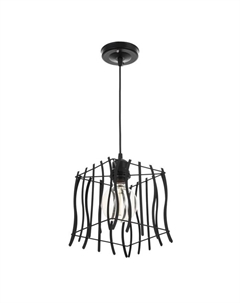 Люстра Оскол Подвес безупречная, чёрная, 1×40 Вт цоколь E27 Bayerlux