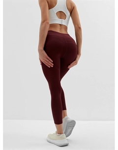 Легинсы спортивные женские : SPORTLY, бордовые, размер 46 Minaku