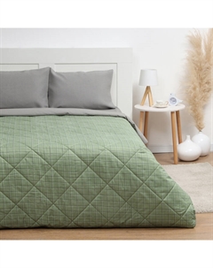 Покрывало 1,5сп Green cage 150*210±5см, новосатин, 100%п/э Lovelife