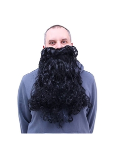 Карнавальная борода, длина 50 см, цвет чёрный Страна карнавалия