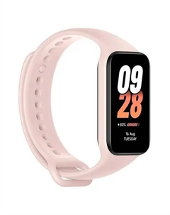 Фитнес-браслет Xiaomi Mi Smart Band 8 Active, 1.47", TFT, BT 5.2, 190 мАч, розовый