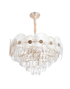 Люстра «Кени» 8хЕ14 40 Вт золото 60×60×40 см Bayerlux