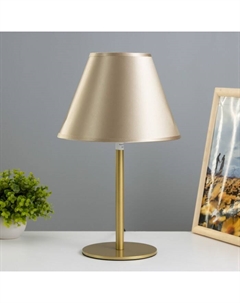 Лампа настольная Oliver 1х15Вт Е27 лимон/шампань 25х25х40см Risalux