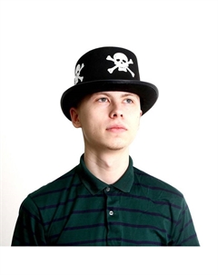 Карнавальная шляпа-цилиндр «Череп», р-р. 56-58 Страна карнавалия