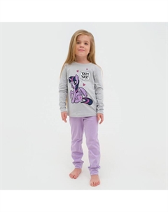 Пижама детская для девочки My Little Pony, рост 98-104 Kaftan