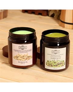 Набор D-Пантенол : маска для волос оливковая, 500 мл + кондиционер для волос женьшень, 500 мл Добропаровъ