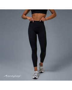 Легинсы спортивные женские Comfort, размер S, чёрные Onlytop