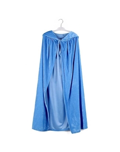 Карнавальный плащ детский, плюш, длина 95 см, цвет голубой Страна карнавалия