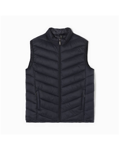 Жилет мужской на молнии, размер 52, синий Mist