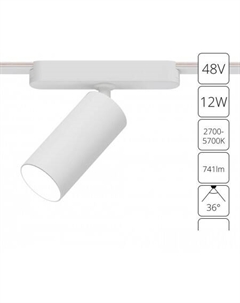 Трековый светильник Rapid A2958PL-1WH Arte lamp