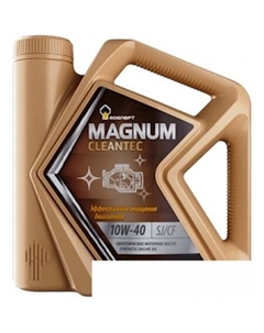 Моторное масло Magnum Cleantec 10W-40 5л Роснефть