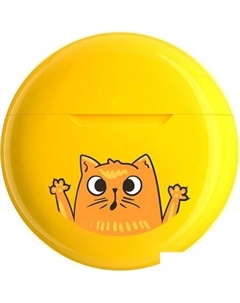 Наушники Vibe Cat (желтый) Qumo