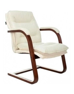 Офисный стул T-9927WALNUT-AV/IV (слоновая кость) Бюрократ