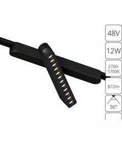 Трековый светильник Rapid A2961PL-1BK Arte lamp
