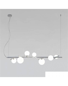 Подвесная люстра Salut 50382 хром Евросвет