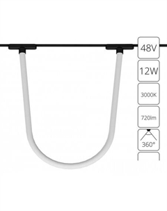 Трековый светильник Rapid A1167PL-1BK Arte lamp