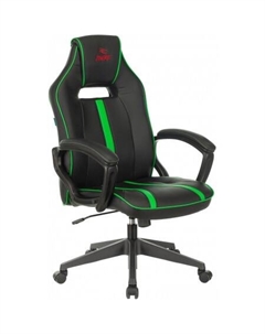 Кресло VIKING A3 (черный/зеленый) Zombie