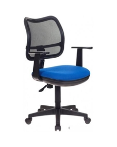Кресло CH-797AXSN/26-21 (синий/черный) Бюрократ