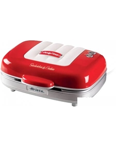 Многофункциональная сэндвичница 1972/00 (красный) Ariete