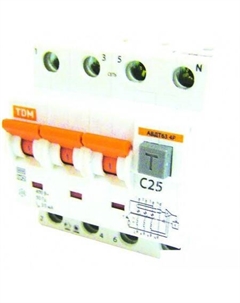 Дифференциальный автомат SQ0202-0019 Tdm electric
