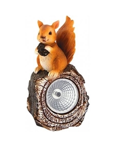 Садовый светильник-фигура Белка Чудесный сад