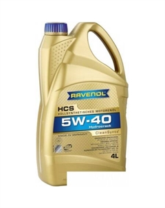 Моторное масло HCS 5W-40 4л Ravenol