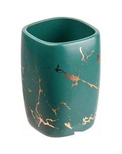 Стакан для зубной щетки и пасты Elegance 35-721080 (зеленый) Perfecto linea