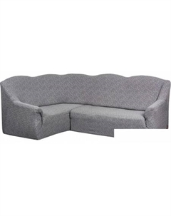 Пледы, покрывала Люкс ПО-10 Венеция без оборки 01236 (серый) Софатэкс